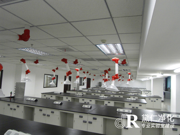 上海制药公司药物研发实验室装修施工案例